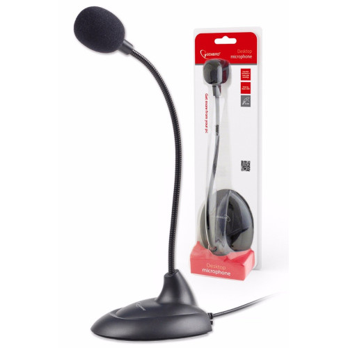 Black Desktop Microphone Black Desktop Microphone