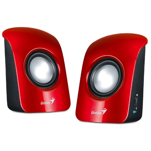Genius SP-U115 Red USB Powered PC 2.0 Speakers