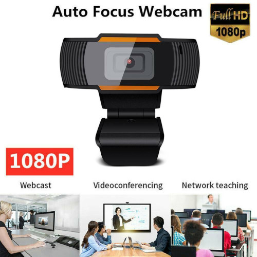 HD 1080P Webcam Autofocus Web Camera Cam With Microphone For PC Laptop Desktop HD 1080P Webcam Autofocus Web Camera Cam With Microphone For PC Laptop Desktop